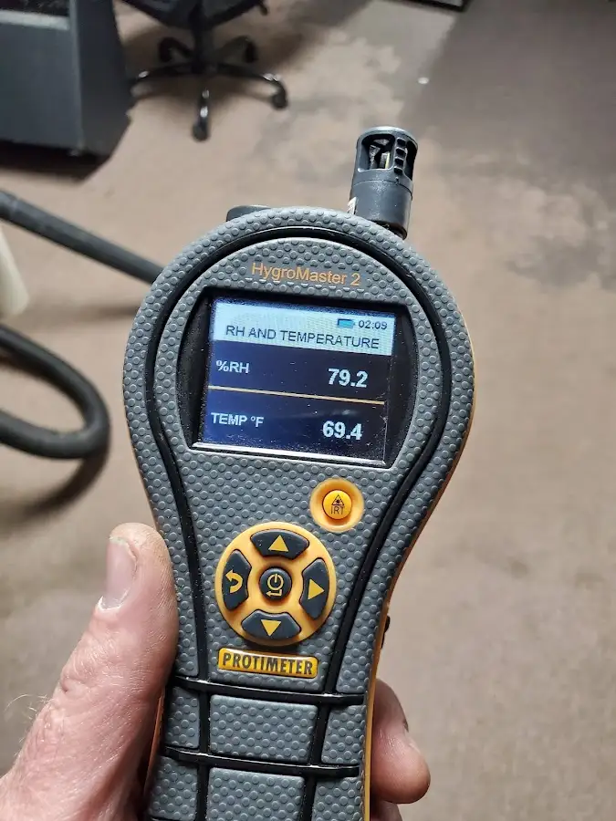 Moisture meter humidity assessment for Mold Remediation & Removal in Church Hill